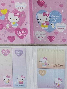 Sanrio Hello Kitty Memo pad notepad sticky note set